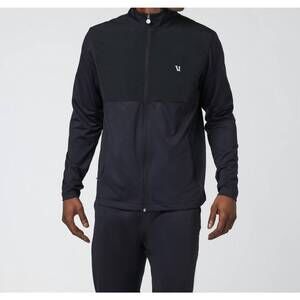 NEW VUORI sunday element track jacket in black